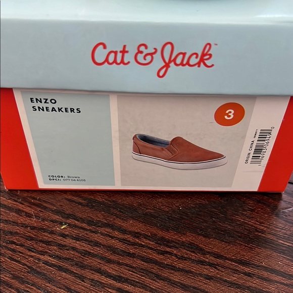 Brand new Cat & Jack Tan Slip-On Shoes - Picture 3 of 4